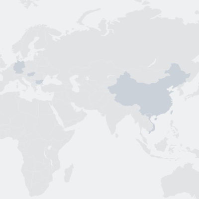 World map GTR casting technology